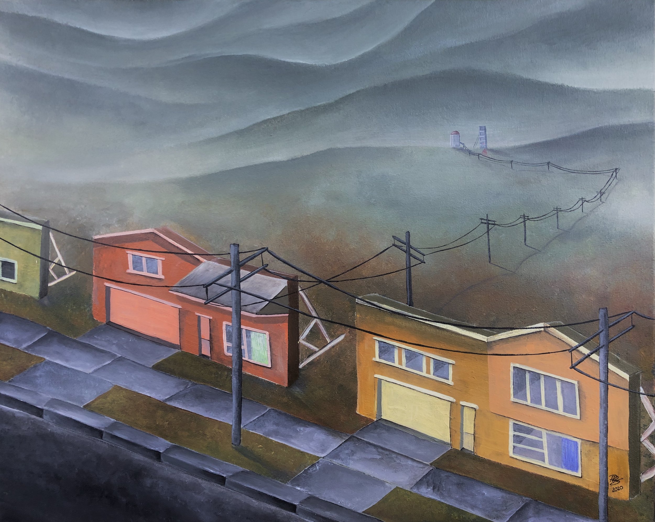 Morning Mist - 12/2020 - 16" x 20" (40.6 cm x 50.8 cm)